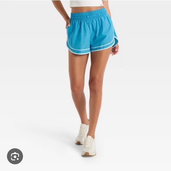 JoyLab Pants - NEW Joy Lab Mid Rise Blue Athletic Shorts Womens Small